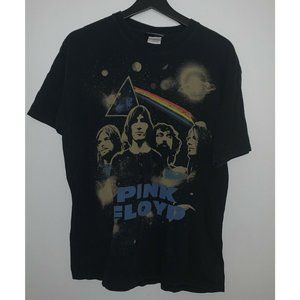 Pink Floyd Mens T-shirt Size L Black Graphic Tee Crew Neck Officially Licensed
